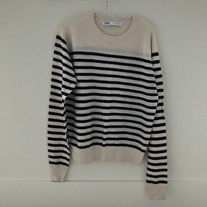 Zara Breton Stripe Sweater